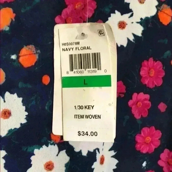 Hippie Rose Flower Blouse - Picture 2 of 4